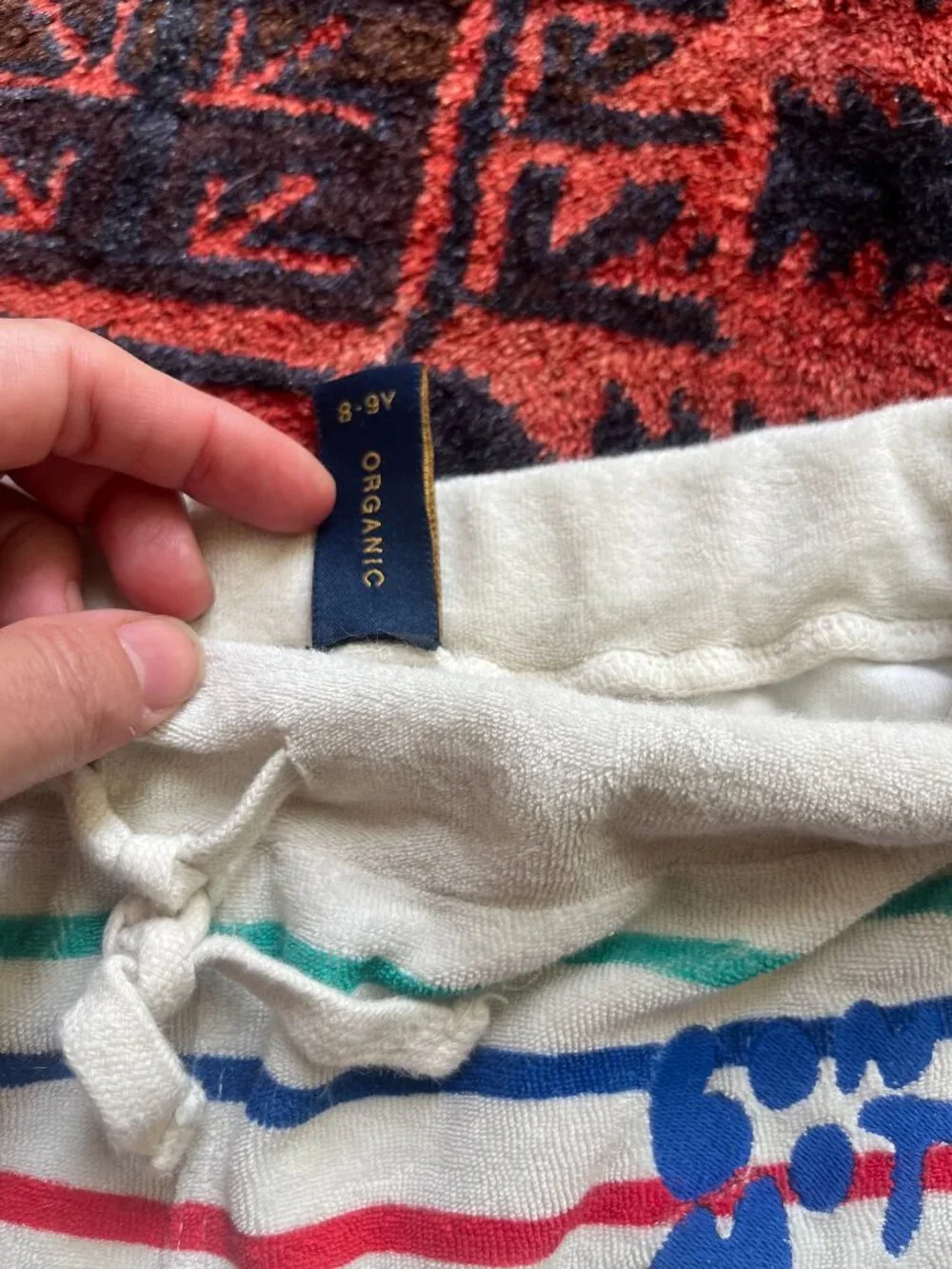 Bonmot terry cloth shorts unisex 8-9 years